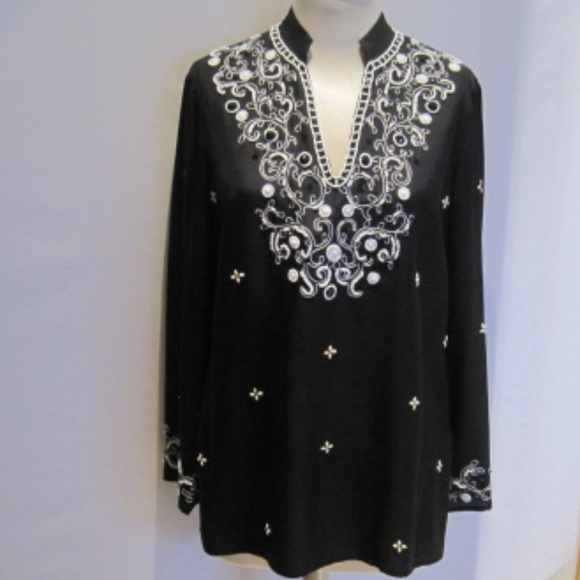 LAFAYETTE 148 New York Silk Blouse - Picture 1 of 8